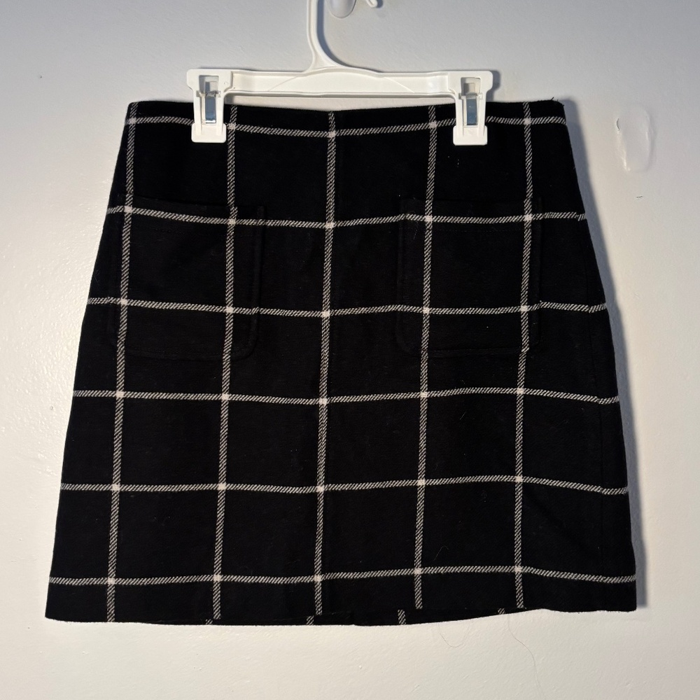 Madewell Plaid Skirt